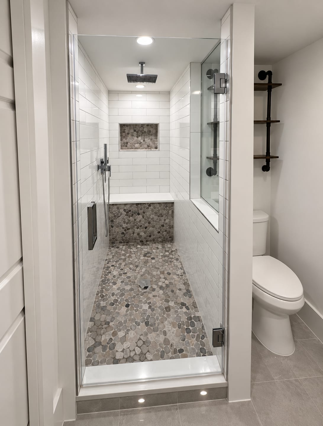 Basement bathroom buildout in Frederick, MD