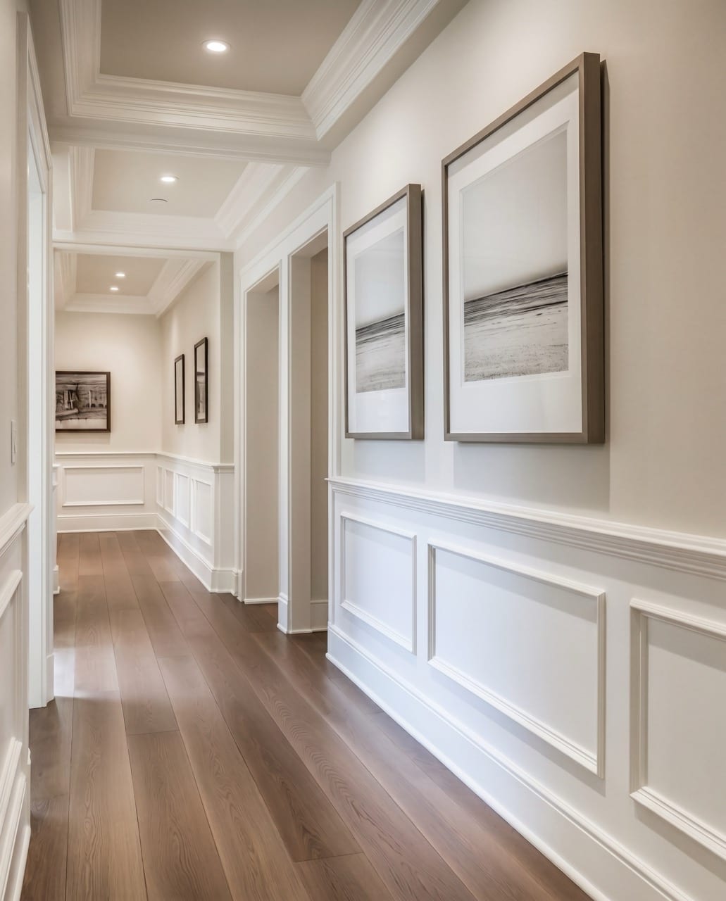 Interior custom trim and finish carpentry in Chevy Chase, MD