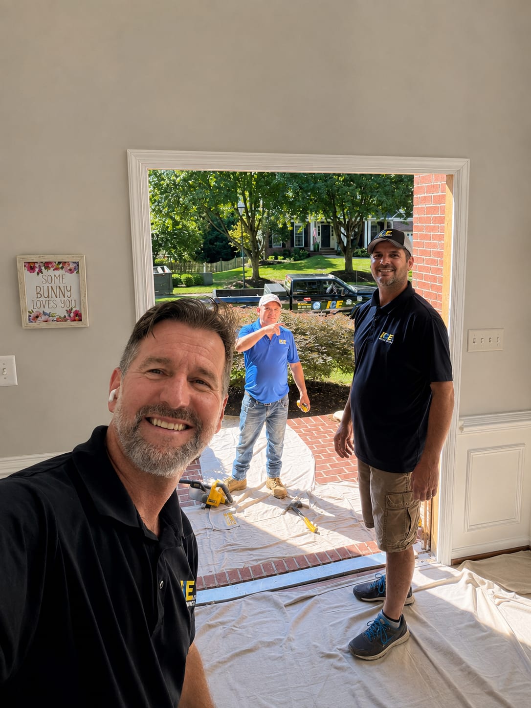 Door replacement & custom trim in Leesburg, VA