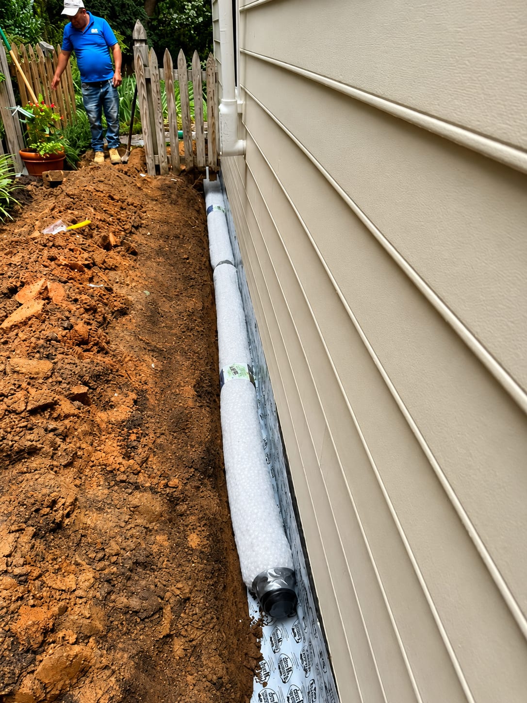 Exterior and interior foundation waterproofing in Bethesda, MD