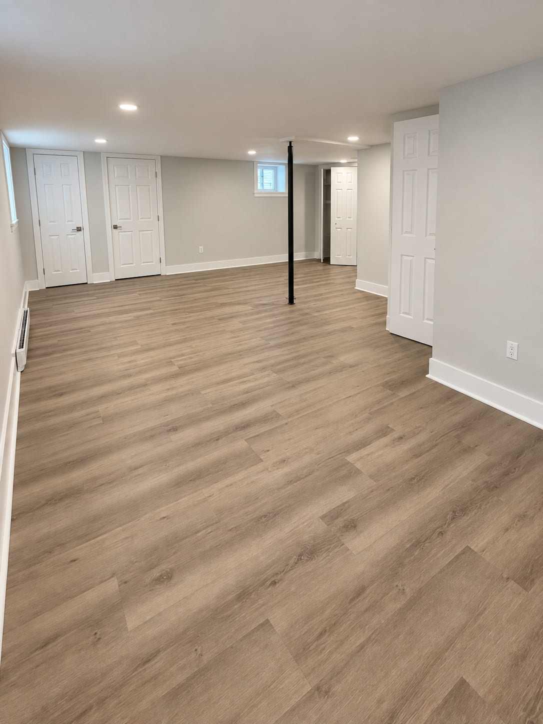 Floor leveling & LVP flooring installation in Frederick, MD
