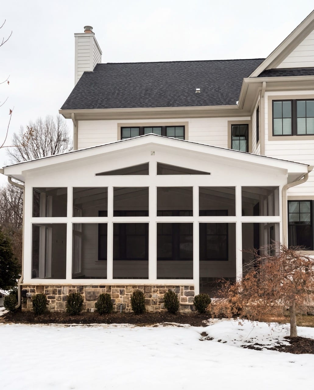 Screen Porch in McLean, VA — Porch exterior