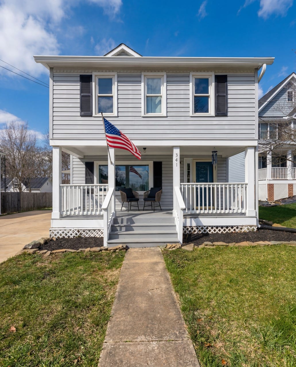 Front Porch Renovation in Purcellville, VA — Front Porch - Purcellville, VA