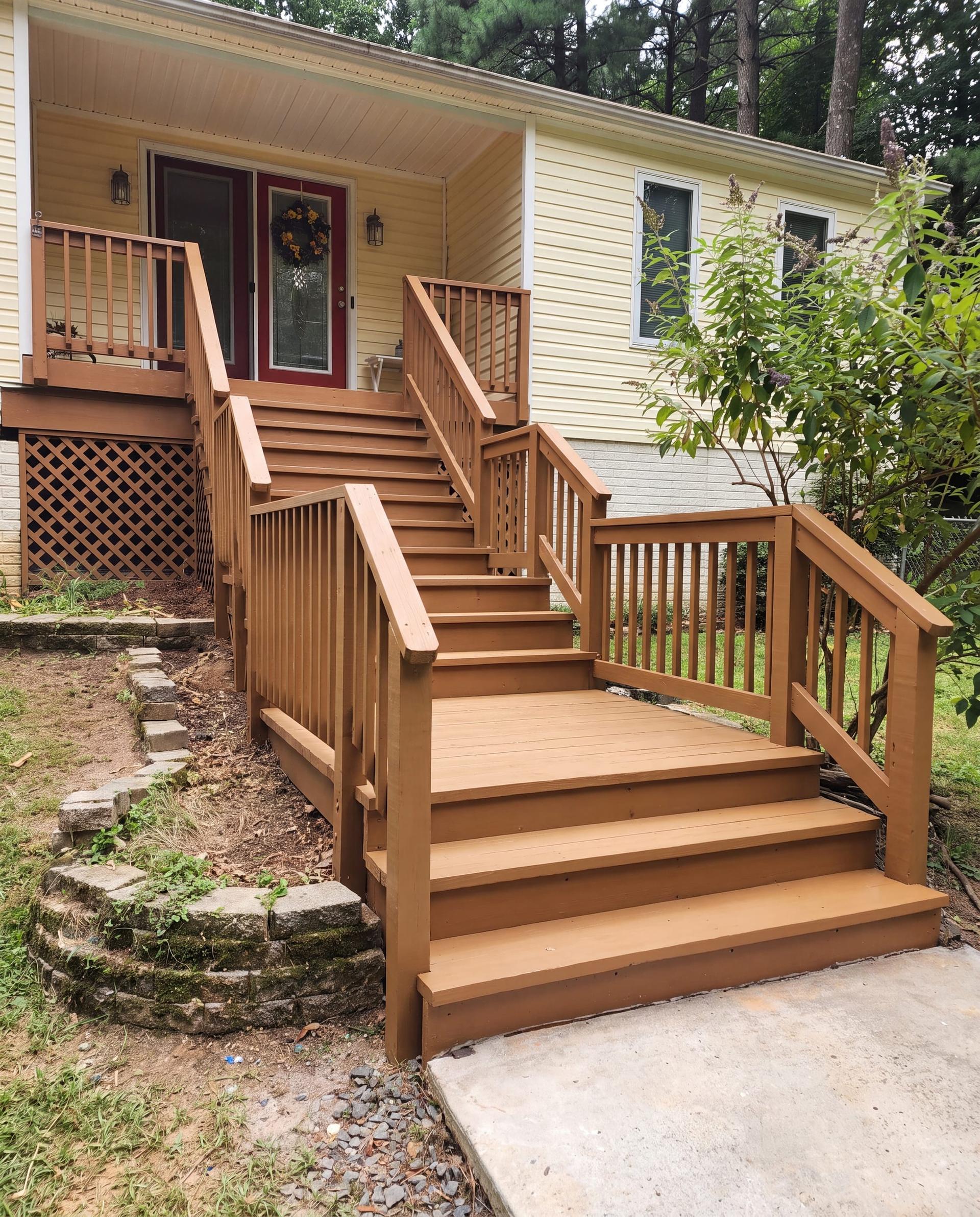 Stairs restoration in Frederick, MD
