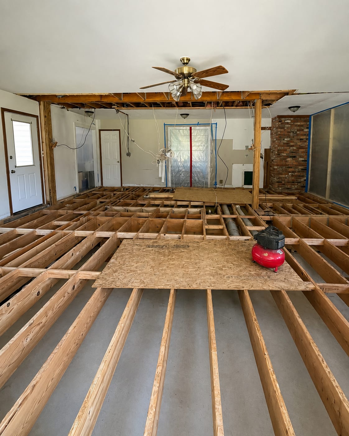 Structural repair by Renovations by Ed