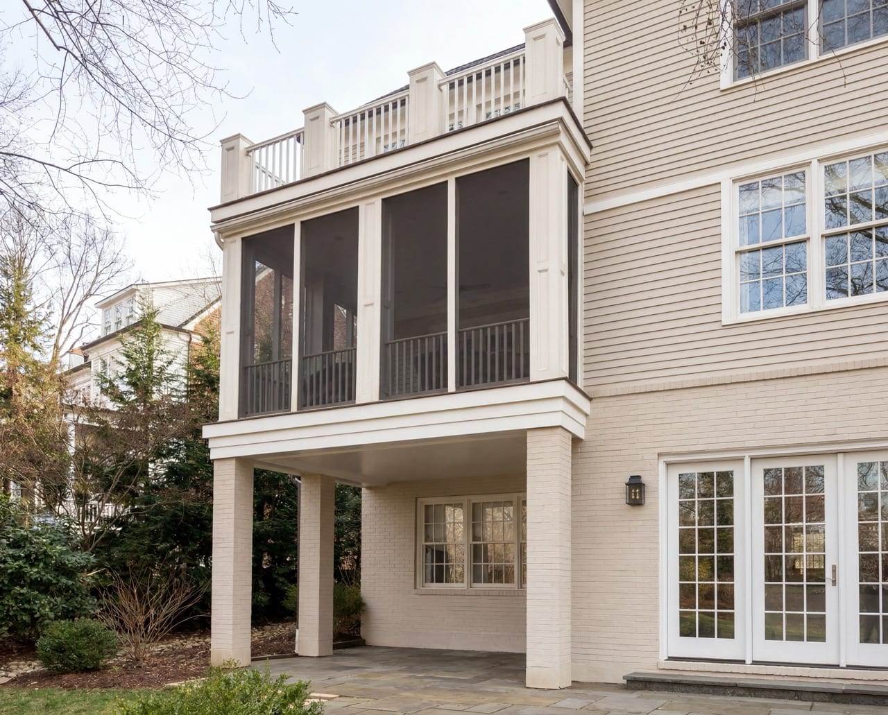 Structural beam and fascia repairs in Washington, DC — Fascia repairs finished